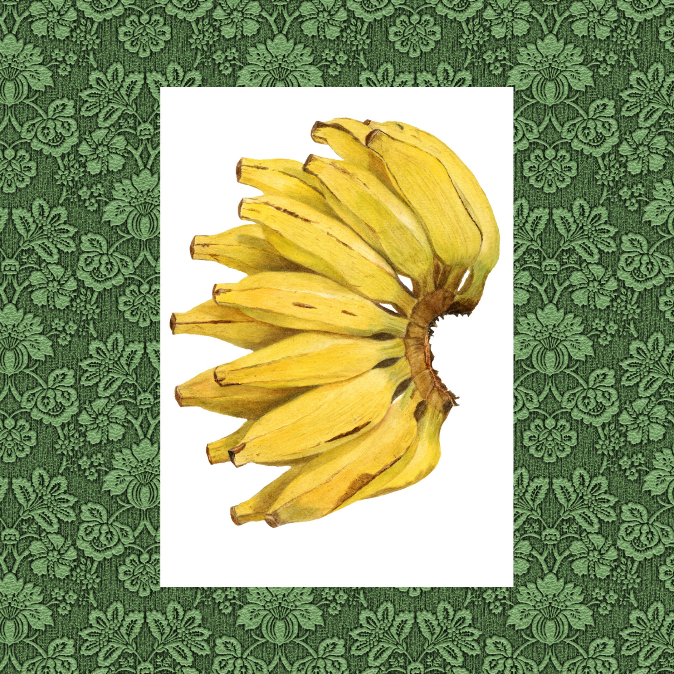 Banana Wall Art Instant Download Etsy