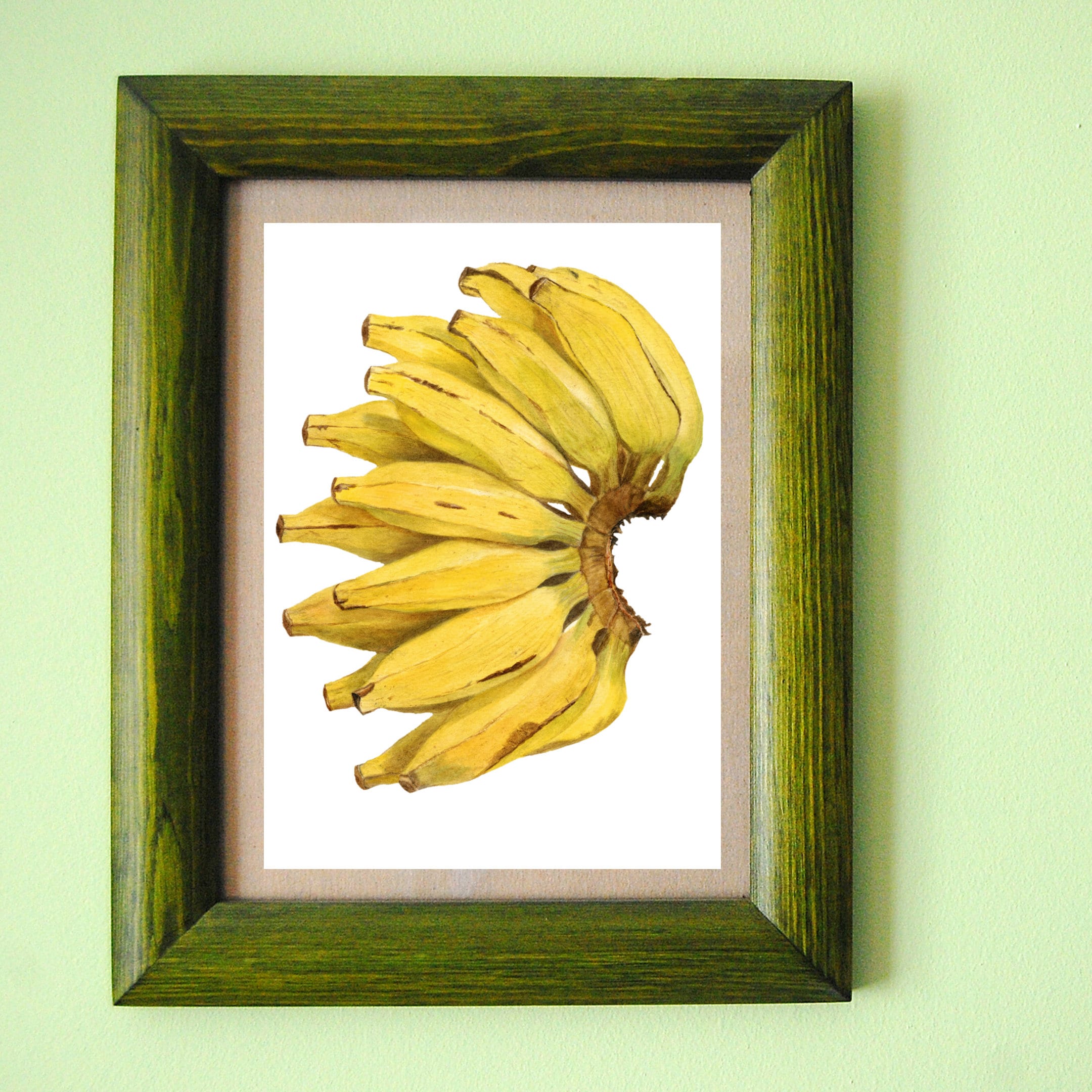 Banana Wall Art Instant Download Etsy