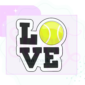 I love Sports Cookie Cutter. Number One Fan Cookie Cutter. Tennis Cookie Cutter. Soccer Cookie Cutter. Baseball Cookie Cutter. Sports Cookie
