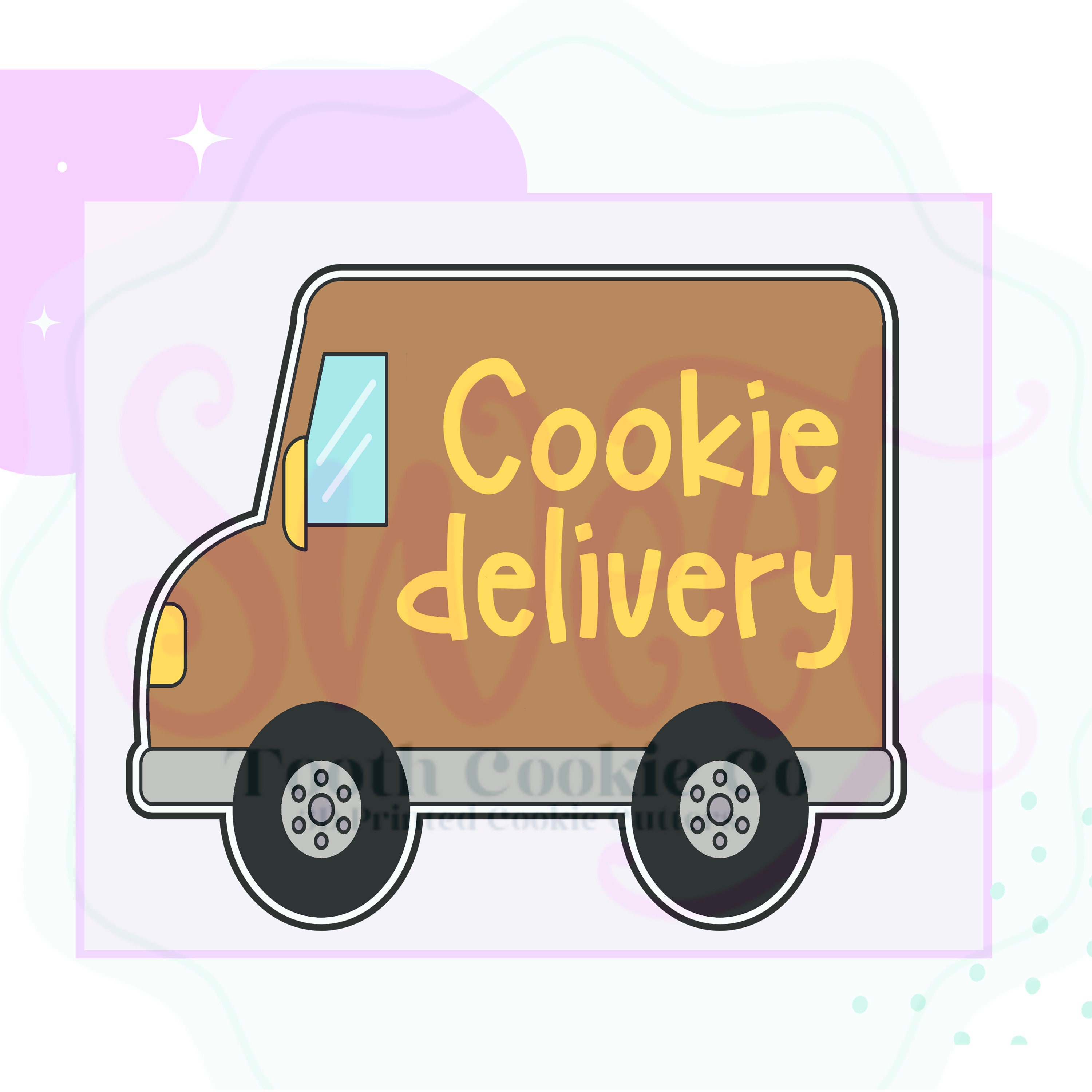 Delivery Truck Cookie Cutter. Mail Truck Cookie Cutter. Truck Cookie  Cutter. Ice Cream Truck Cookie Cutter. Car Cookie Cutter.fondant Cutter -  Etsy, image size:3000x3000