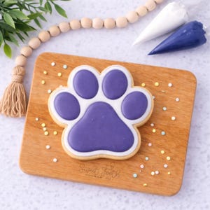 Paw Print Cookie Cutter. Dog Print Cookie Cutter. Dog Paw Print Cookie Cutter. Animal Paw Print Cookie Cutter. Sweet Tooth Cookie Co