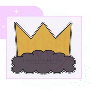 King Wild Cookie Cutter. Wild One Cookie Cutter. Crown Cookie Cutter. First Birthday Cookie Cutter. Fondant Cutter