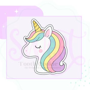 Unicorn Cookie Cutter. Unicorn Face Cookie Cutter. Unicorn Head Cookie Cutter. Unicorn Horn Cookie Cutter. Princess Cookie Cutter.