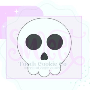 Skull Cookie Cutter. Skeleton Cookie Cutter. Skeleton Head Cookie Cutter. Spooky Cookie Cutter. Halloween Cookie Cutter. Fondant Cutter.