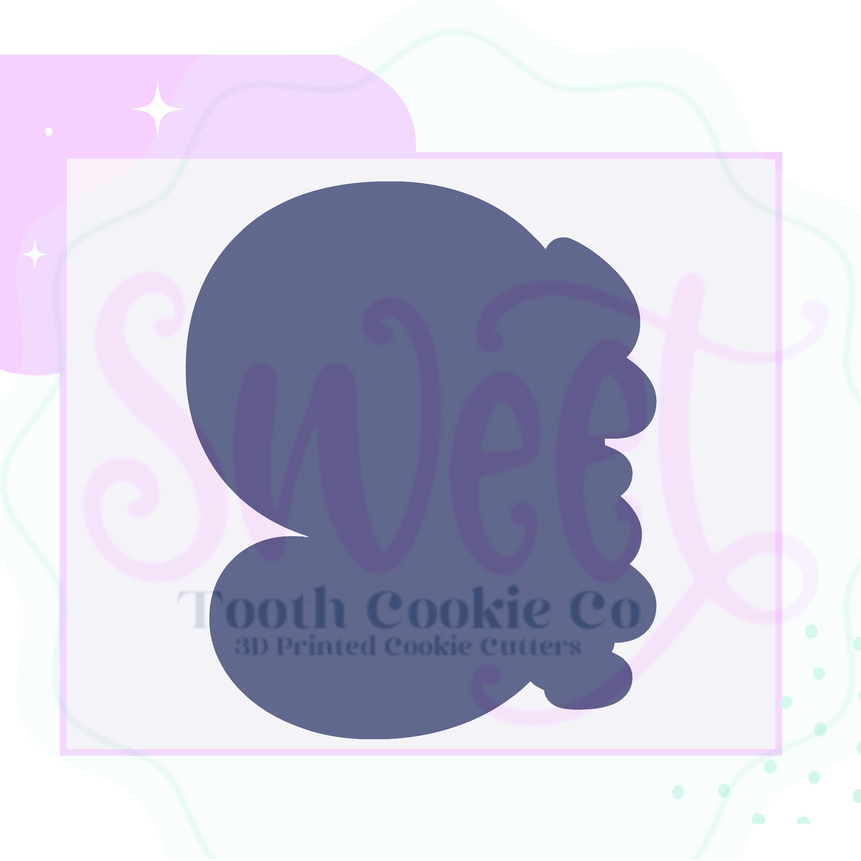 Number 9 Cookie Cutter. 9 Cookie Cutter Nine Cookie Cutter. Number