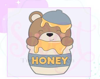 Honey Bear Cookie Cutter. Baby Bear Cookie Cutter. Honey Jar Cookie Cutter. Honey Cookie Cutter. Bear Cookie Cutter. Baby Bear Cookie Cutter