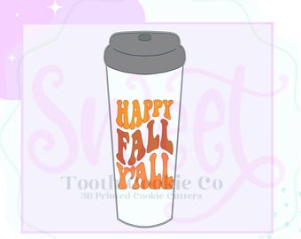 Coffee Cup Cookie Stick Cookie Cutter. Coffee Cup Cookie Cutter. Latte Cookie Cutter.Coffee Paper Cup Cookie Cutter.Fall Drink Cookie Cutter