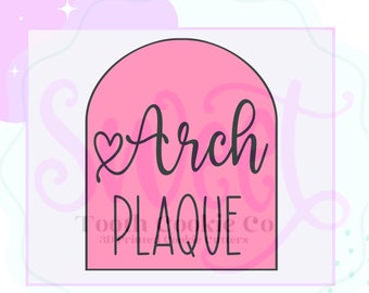 Arch Cookie Cutter. Arch Plaque Cookie Cutter. Shape Cookie Cutter. Basic Shape Cookie Cutter. Fondant Cutter. Polymer Clay Cutter.