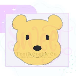 Honey Bear Cookie Cutter. Baby Bear Cookie Cutter. Woodland Bear Cookie Cutter.  Animal Cookie Cutter. Teddy Bear Cookie Cutter.