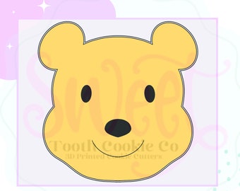 Honey Bear Cookie Cutter. Baby Bear Cookie Cutter. Woodland Bear Cookie Cutter.  Animal Cookie Cutter. Teddy Bear Cookie Cutter.