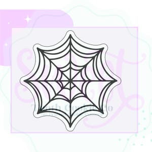 Spider Web Cookie Cutter. Web Cookie Cutter. Halloween Cookie Cutter. Spooky Cookie Cutter. Fondant Cutter