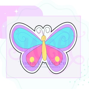 Butterfly Cookie Cutter. Insect Cookie Cutter. Spring Cookie Cutter. Fondant Cutter. Sweet Tooth Cookie Co