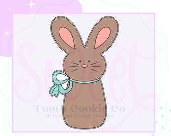 Chocolate Bunny Cookie Cutter. Rabbit Cookie Cutter. Easter Cookie Cutter. Bunny Cookie Cutter. Spring Cookie Cutter.Chocolate Rabbit Cutter