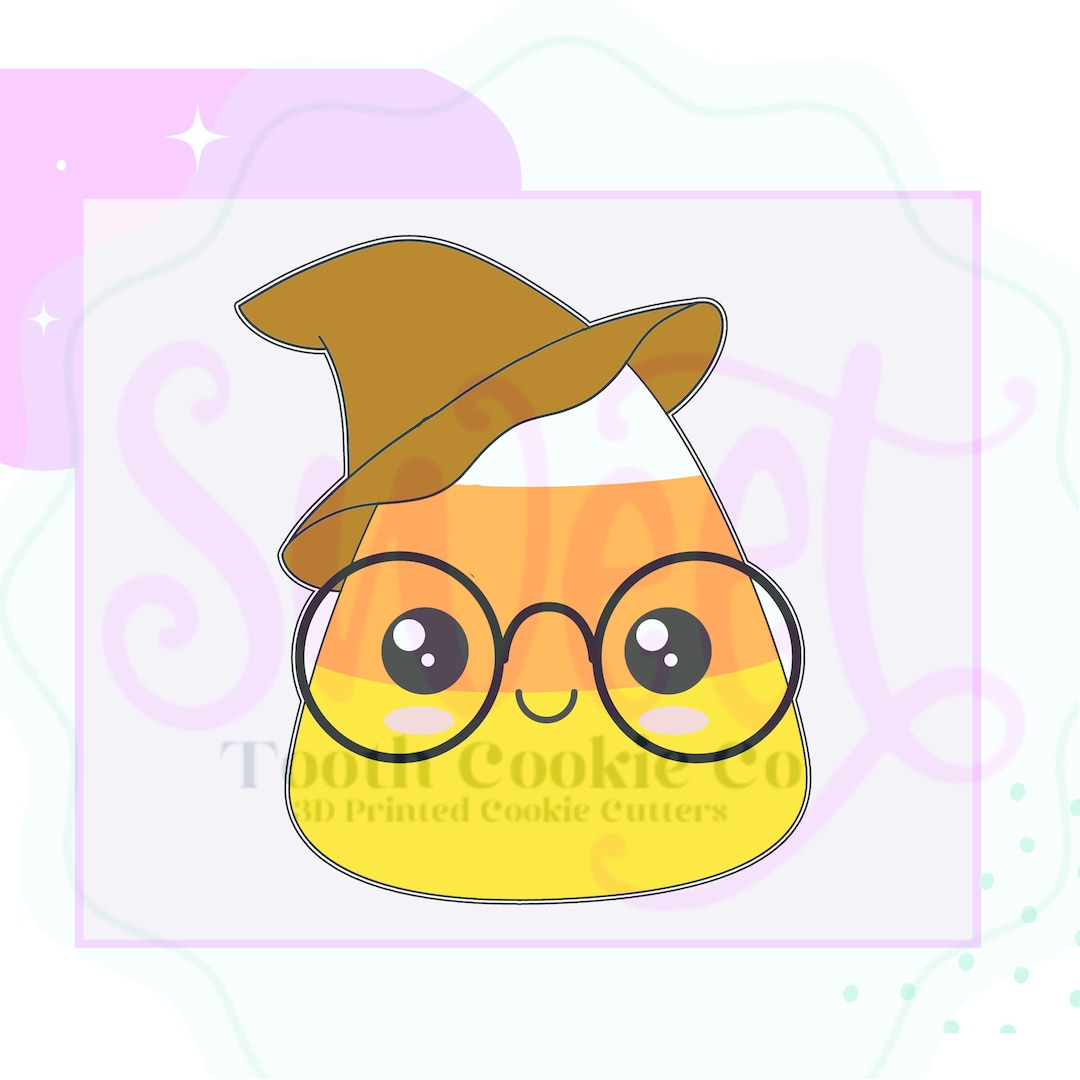Candy Corn Wizard Cookie Cutter. Candy Corn Cookie Cutter. Wizard ...
