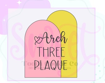 Arch Cookie Cutter. Arch Plaque Cookie Cutter. Shape Cookie Cutter. Basic Shape Cookie Cutter. Fondant Cutter. Polymer Clay Cutter.