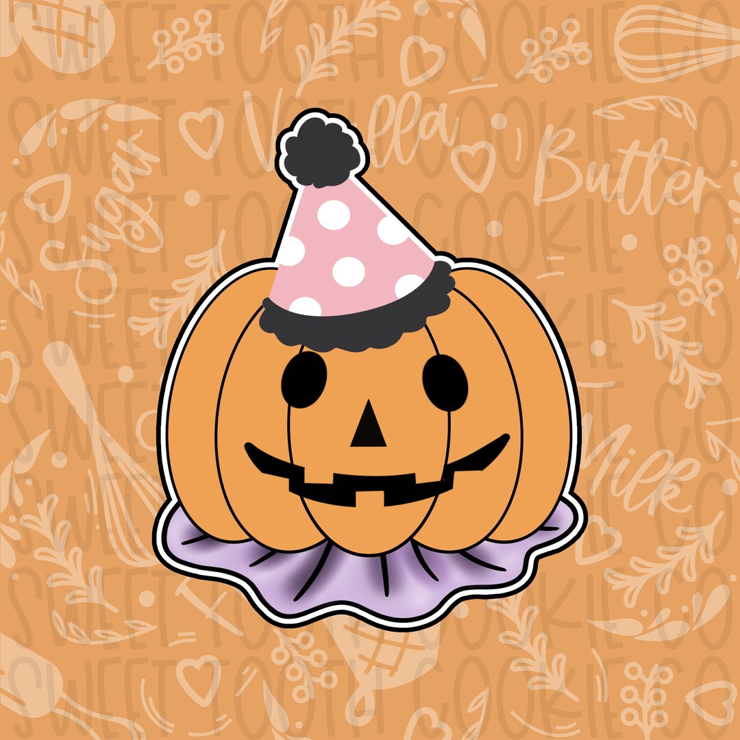 Pumpkin Cookie Cutter. Vintage Pumpkin Cookie Cutter. Autumn Cookie