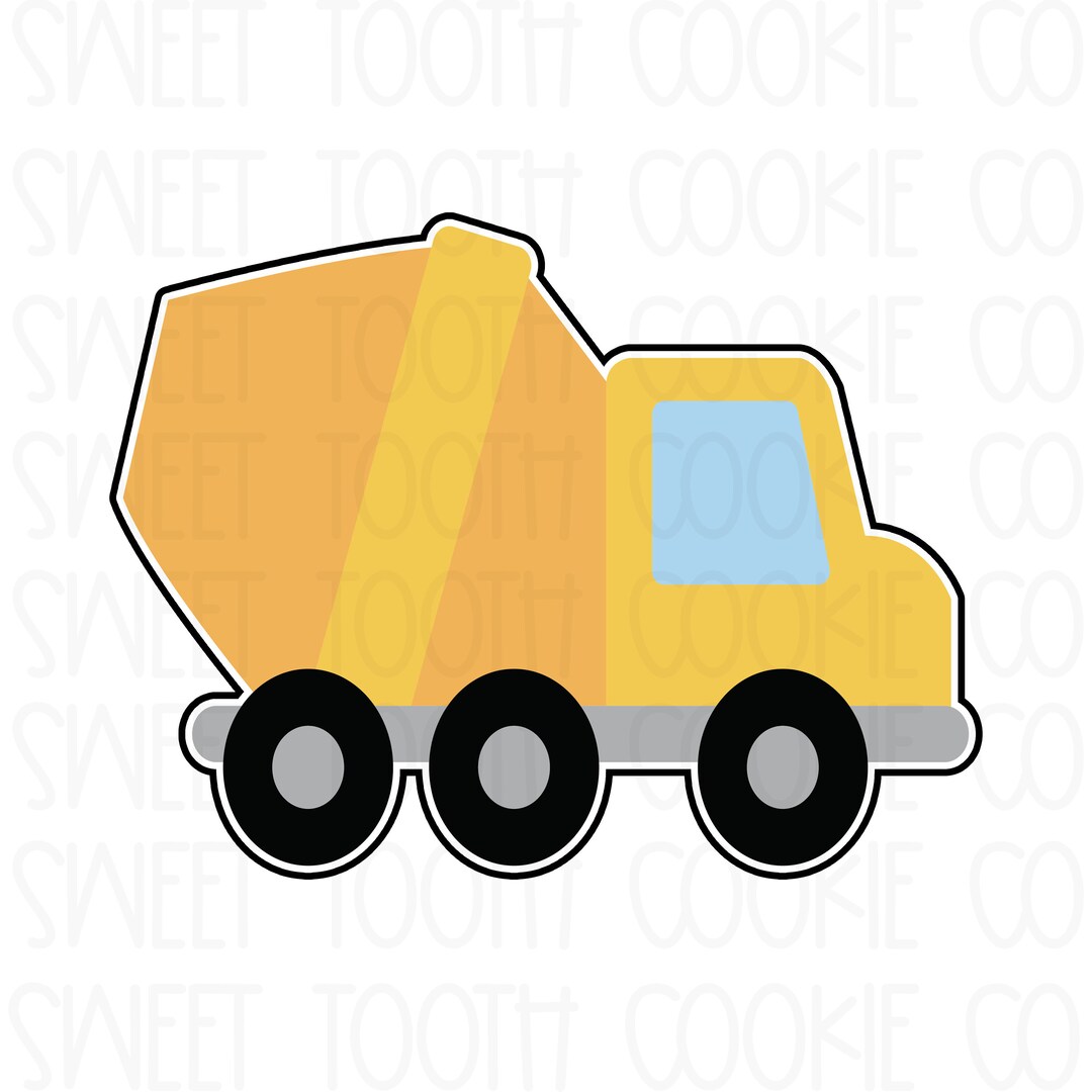 Cement Truck 3D Printed Food Safe PLA Cookie Cutter. Etsy
