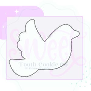 Dove Cookie Cutter. Bird Cookie Cutter. Baptism Cookie Cutter. Holy Communion Cookie Cutter. Easter Cookie Cutter. Fondant Cutter.