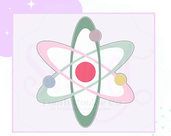 Atom Cookie Cutter. Science Cookie Cutter. You Matter Cookie Cutter. Chemistry Cookie Cutter. Scientist Cookie Cutter. Fondnat Cutter.