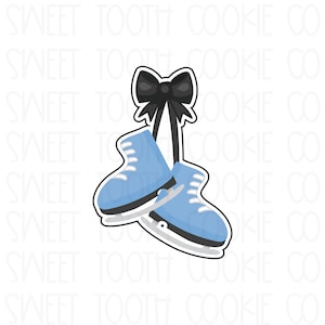Ice Skate Cookie Cutter. Hockey Skate Cookie Cutter. Ice Skating Cookie Cuter. Fondant Cutter. Clay Cutter.