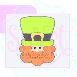 Leprechaun Cookie Cutter. Tall Top Hat Cookie Cutter. St Patrick Cookie Cutter. Leprechaun Hat Cookie Cutter. Irish Cookie Cutter.