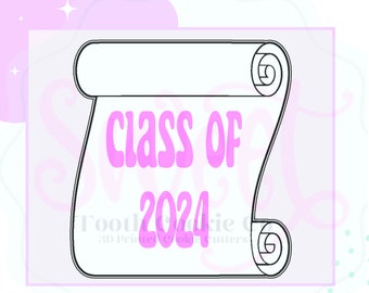 Scroll Cookie Cutter. Diploma Cookie Cutter. Class Of 2024 Cookie Cutter. Map Cookie Cutter. Grad Cookie Cutter. Fondant Cutter