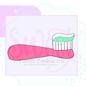 Toothbrush Cookie Cutter. Dentist Cookie Cutter. Dentist Graduation Cookie Cutter. Dental Tools Cookie Cutter.