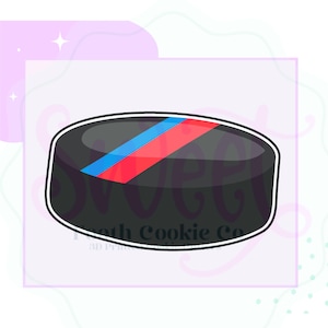 Hockey Puck Cookie Cutter. Sports Cookie Cutter. Puck Cookie Cutter. Ice Skating Sport Cookie Cutter. Ice Hockey Cookie Cutter.