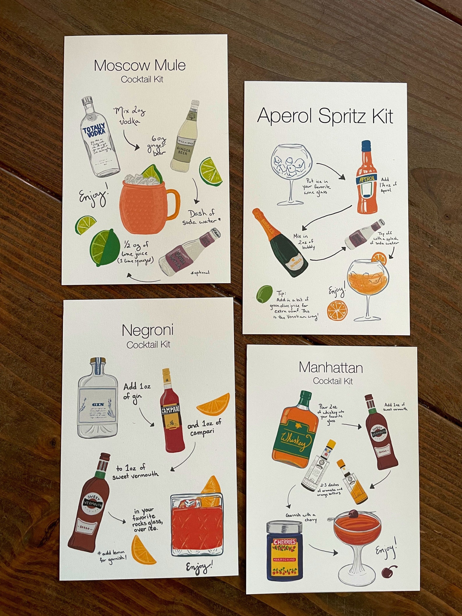 cocktail-recipe-cards-digital-etsy