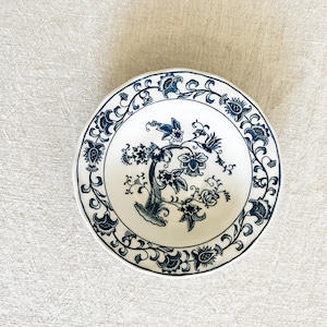 Vintage Floral Plate
