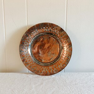 Vintage Metal Plate