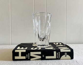 Vintage Orrefors Spiral Crystal Vase