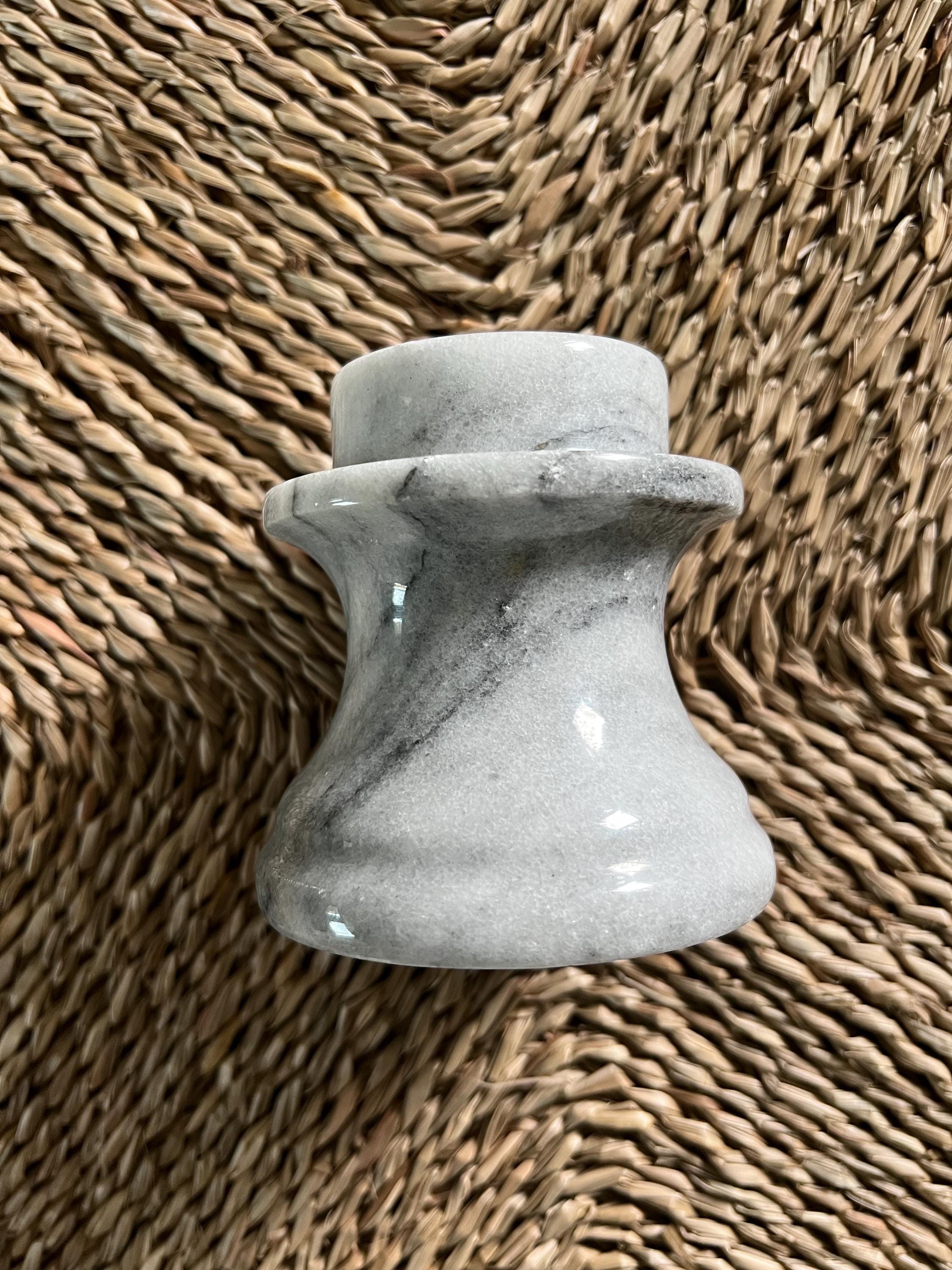 ヴィンテージ大理石キャンドルスタンド - Etsy 日本