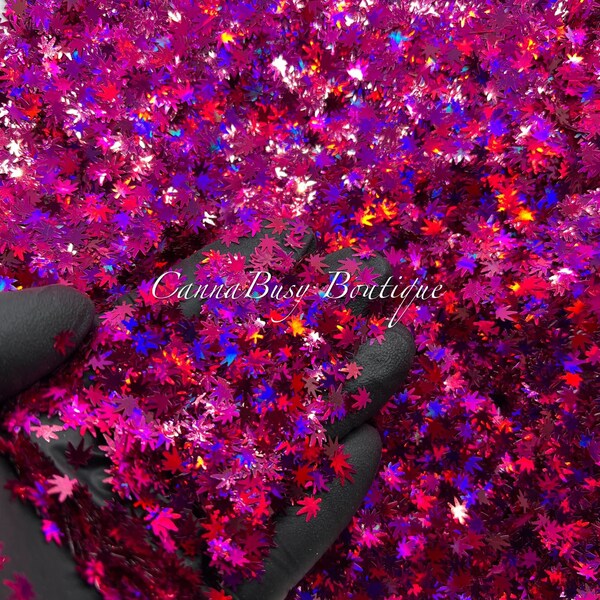 Pink Weed Glitter Nail Glitter 420Cannabis Confetti Tumblers DIY Solvent Resistant Hemp Pot Shape Glitter Sequin Rave Party We