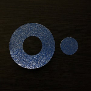 Cornflower Blue Shimmer FreeStyle Libre 2 Patch