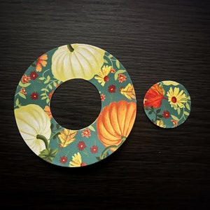 SEASONAL &#39;Floral Pumpkins&#39; Freestyle Libre 2 Patch