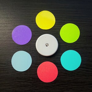 Shimmer Pastel Freestyle Libre 2 CGM Decals - Pack of 6 Stickers
