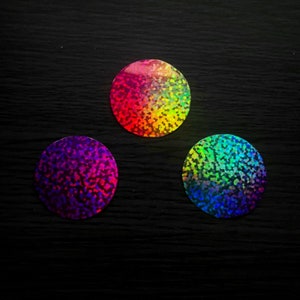 Rainbow Holographic - Freestyle Libre 2 CGM Decals - Pack of 3 Stickers