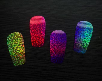 Rainbow Holographic Dexcom G6 Sticker Decals - Pack of 4