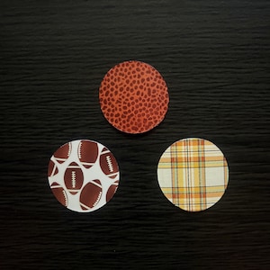 SEASONAL Fall Football Pack - Freestyle Libre 2 CGM Stickers - Pack of 3 Stickers