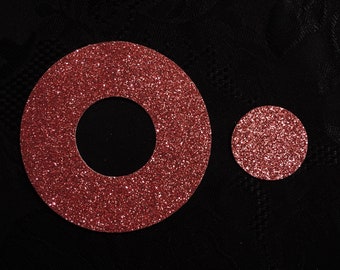 Rose Gold Glitter FreeStyle Libre 2 Patch