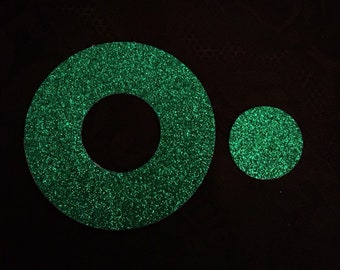 Emerald Glitter FreeStyle Libre 2 Patch