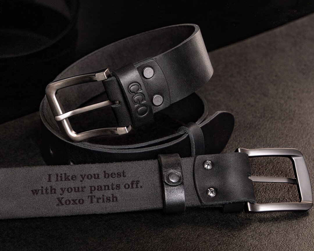 casual leather belt mens