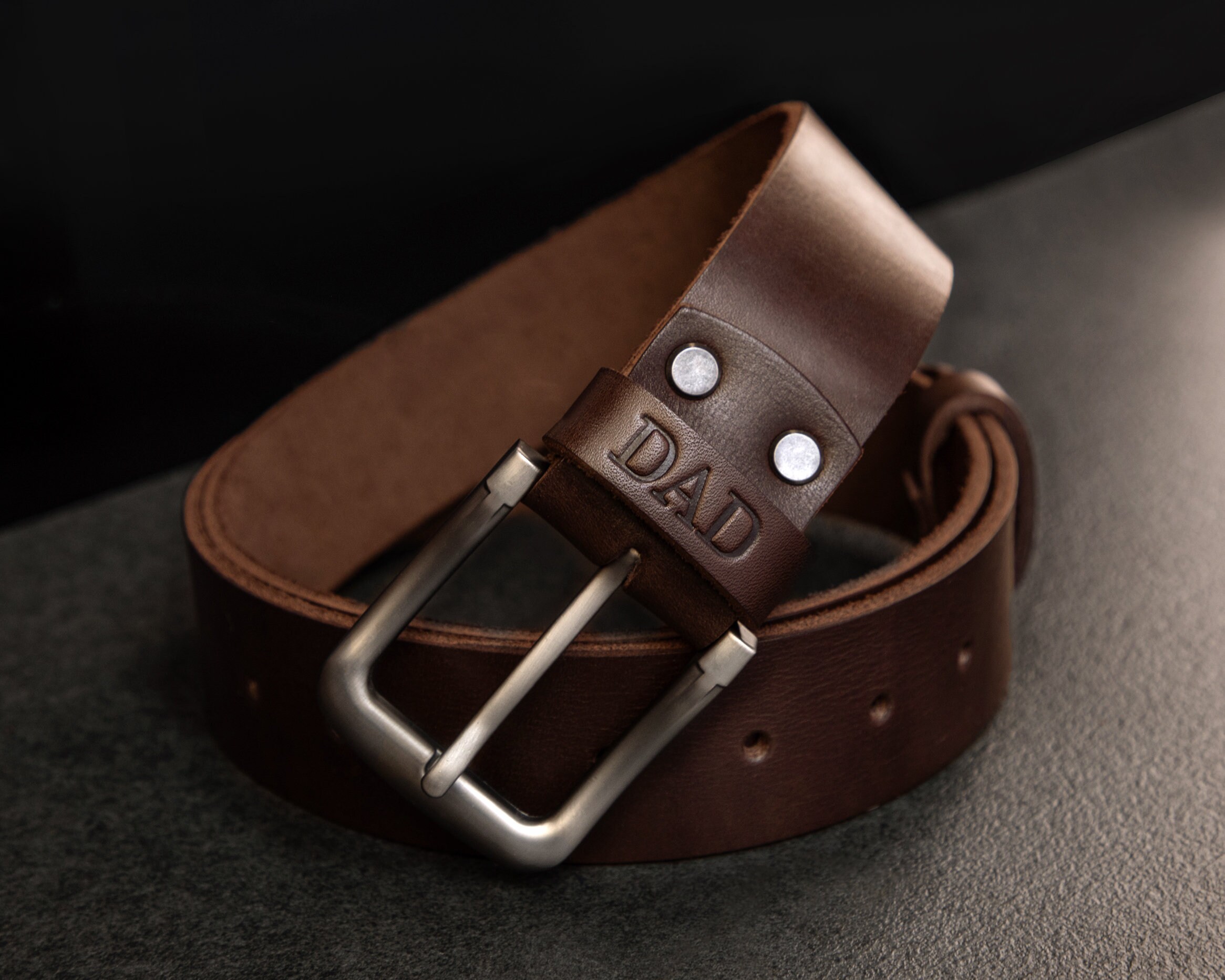 casual leather belt