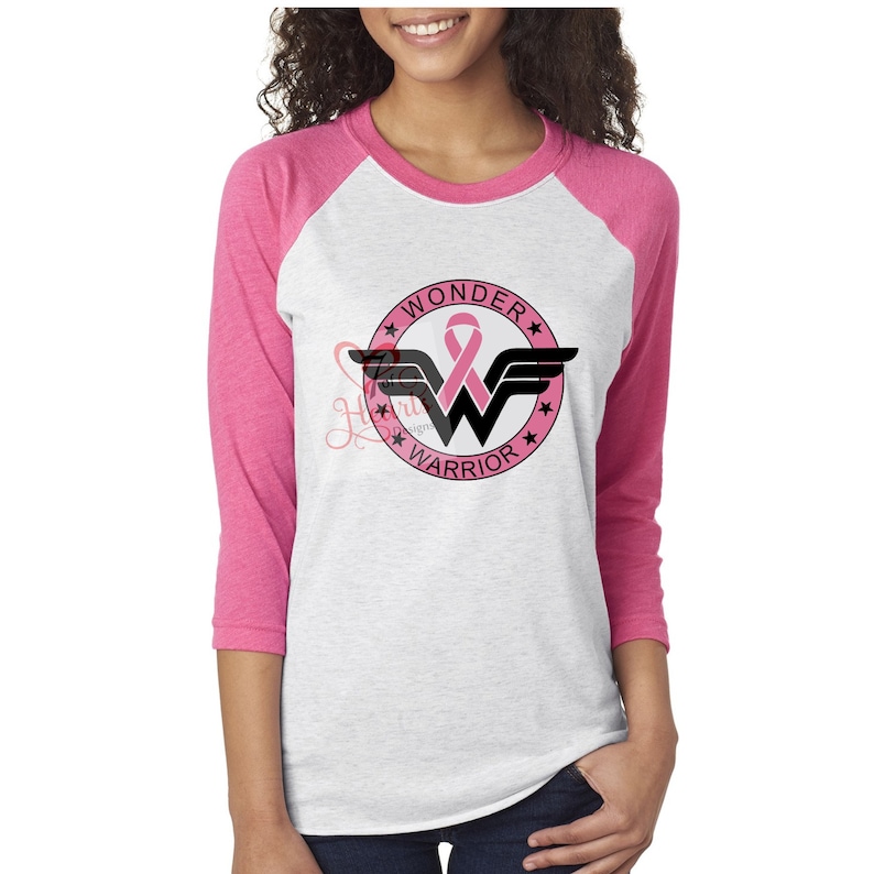 Download Pink ribbon svg // wonder woman svg // breast cancer wonder | Etsy