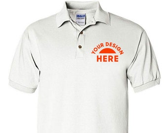 Custom Made Personalized Polo Shirt All Size And Color Business Casual Advertising Embroidered