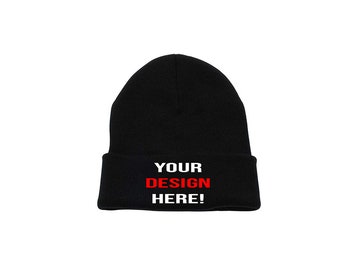 personalized ski caps