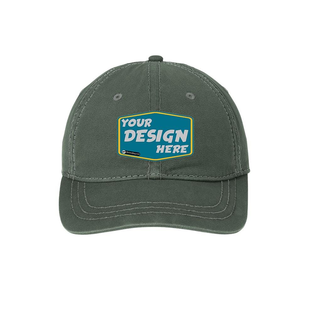 District Custom Unisex Thick Stitch Cap - Etsy