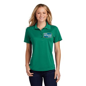 Gift for Dad Embroidered SPORT-TEK Custom Ladies Dry Zone Raglan Accent Polo Custom Polo Custom Shirts Personalized