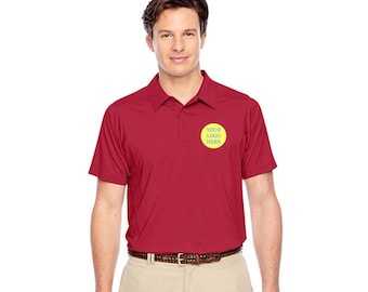 Custom Embroidered Performance Polo Shirt – Moisture-Wicking Sportswear